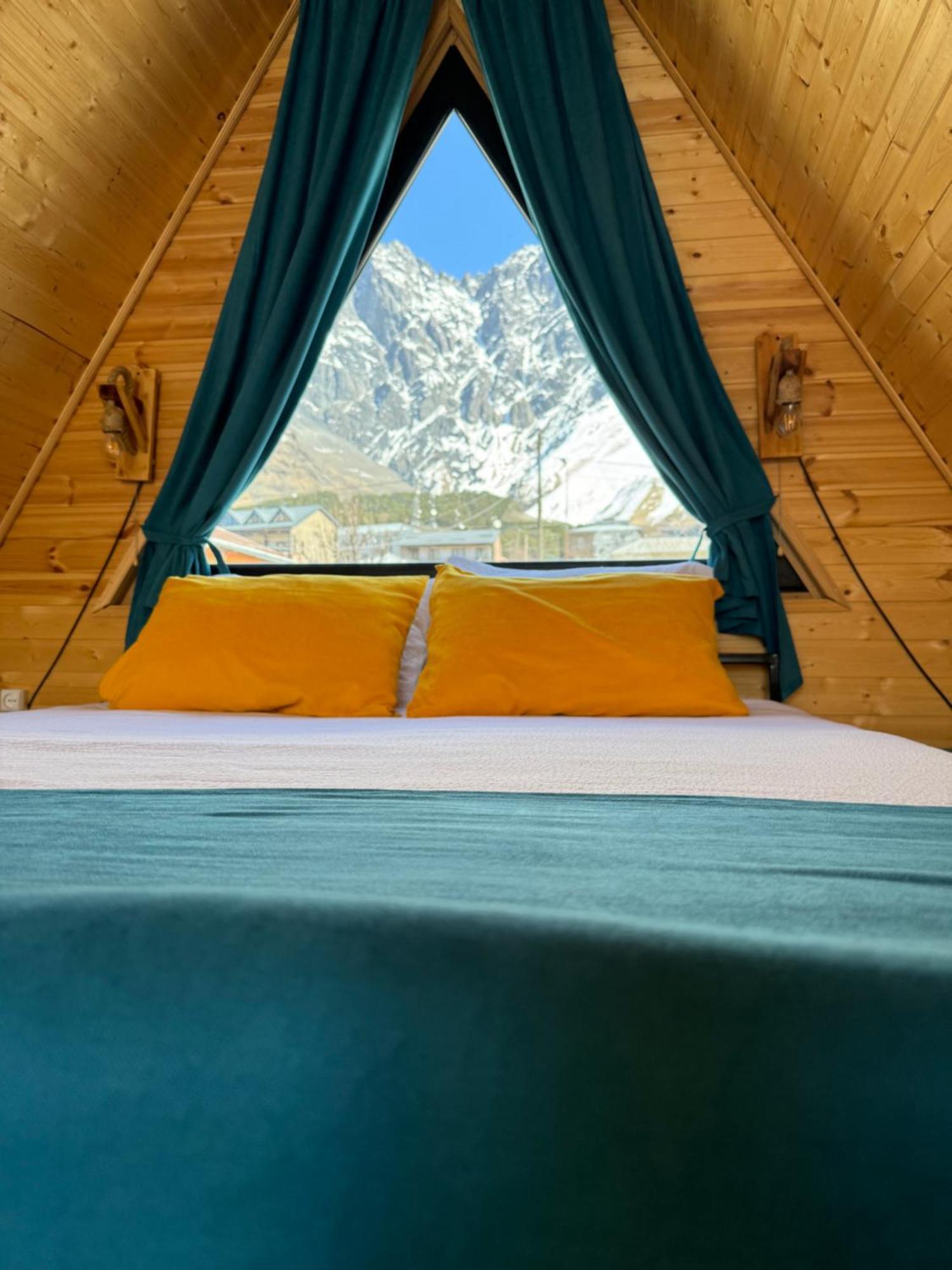 Qusha Cottage Kazbegi Eksteriør billede